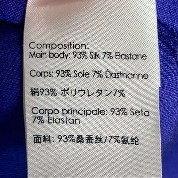 3.1 PHILLIP LIM Silk Round Neck Purple Blouse - Picture 3 of 14